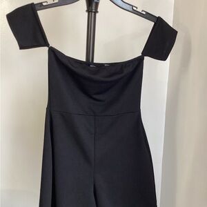 PrettyLittleThing Girls’ Black Romper - Size 2